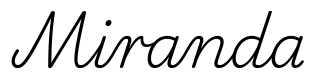 miranda签名范例