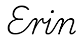 erin签名范例
