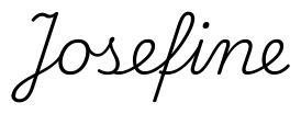 josefine签名范例
