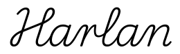 harlan签名范例
