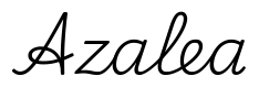 azalea签名范例