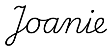 joanie签名范例