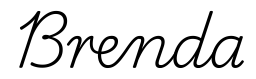 brenda签名范例