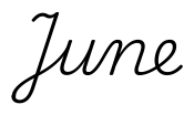 june签名范例