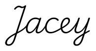 jacey签名范例