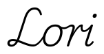 lori签名范例