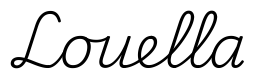louella签名范例