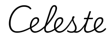 celeste签名范例
