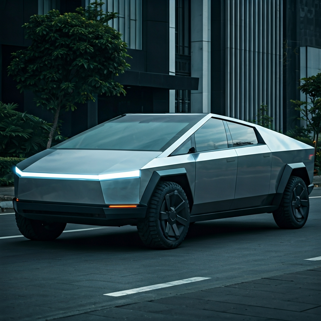 Tesla Cybertruck Resmi Tiba di Indonesia: Pickup Futuristik dengan Performa Gila dan Harga Fantastis