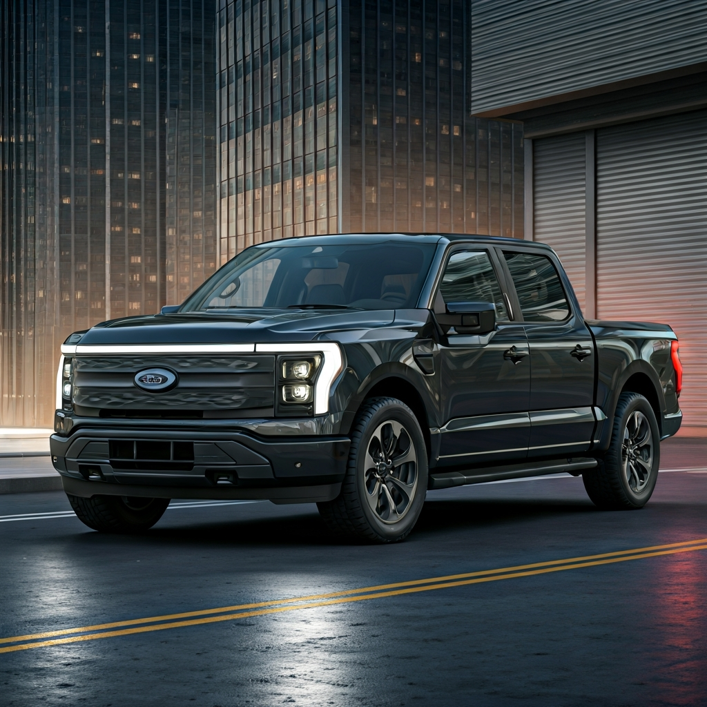Ford F-150 Lightning Platinum Black 2025 Resmi Meluncur di Indonesia: Puncak Kemewahan dan Teknologi Pickup Listrik Legendaris