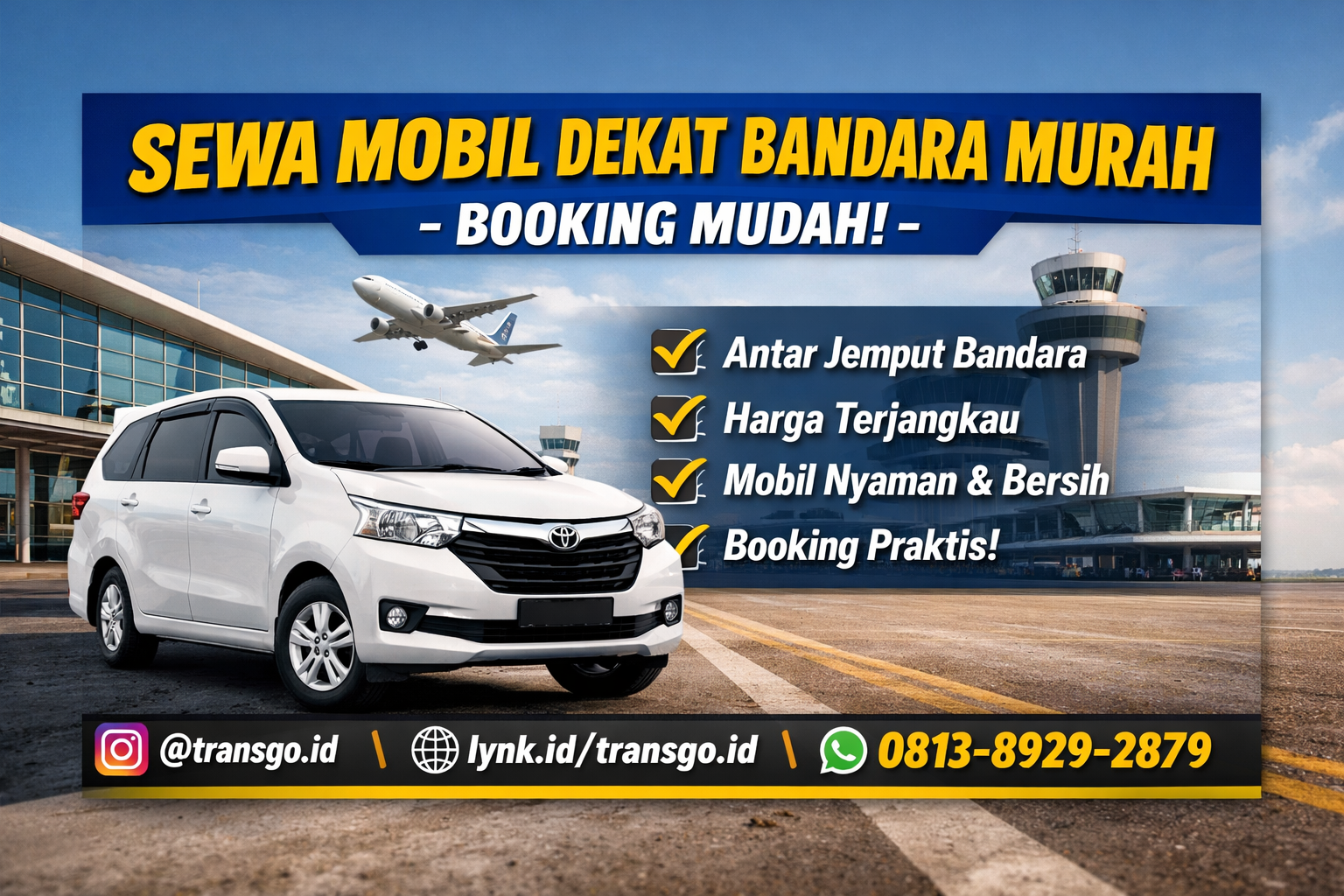 Sewa Mobil Dekat Bandara Murah – Booking Mudah!